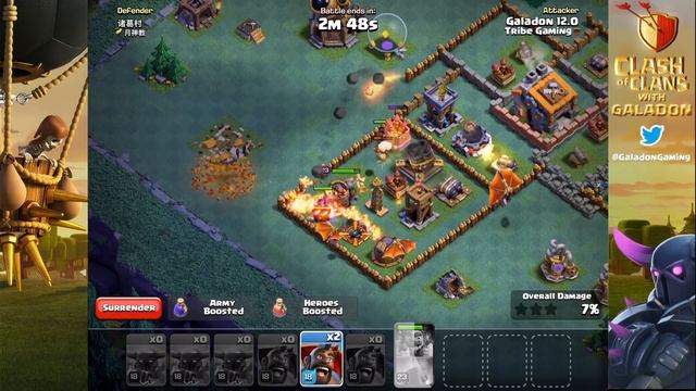 6 BUILDERS? Get the BOT! Clash of Clans Fix That Rush #83 смотреть онлайн