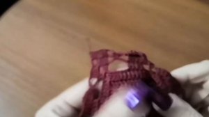 Салфетка-дорожка крючком.