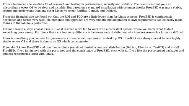 DevOps & SysAdmins: FreeBSD vs Linux performance? (6 Solutions!!) смотреть онлайн