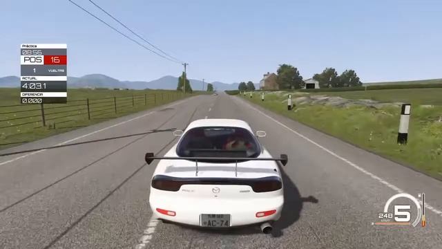 Mazda RX7 Tunet-Highlands Long[Motor Rotativo Turbo Sounds]Assetto Corsa PS4-logitech g29 H-shifter смотреть онлайн