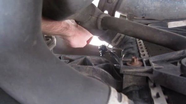 Opel Corsa C outside temperature sensor replacement