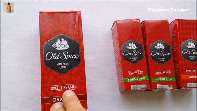 Посылка eBay Лосьоны Old Spice смотреть онлайн