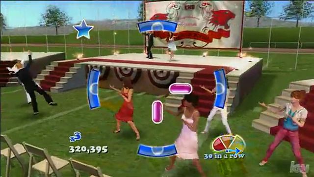 High School Musical 3: Senior Year Dance (Dance Pad Bundle) Xbox 360 Gameplay - High School Musical смотреть онлайн