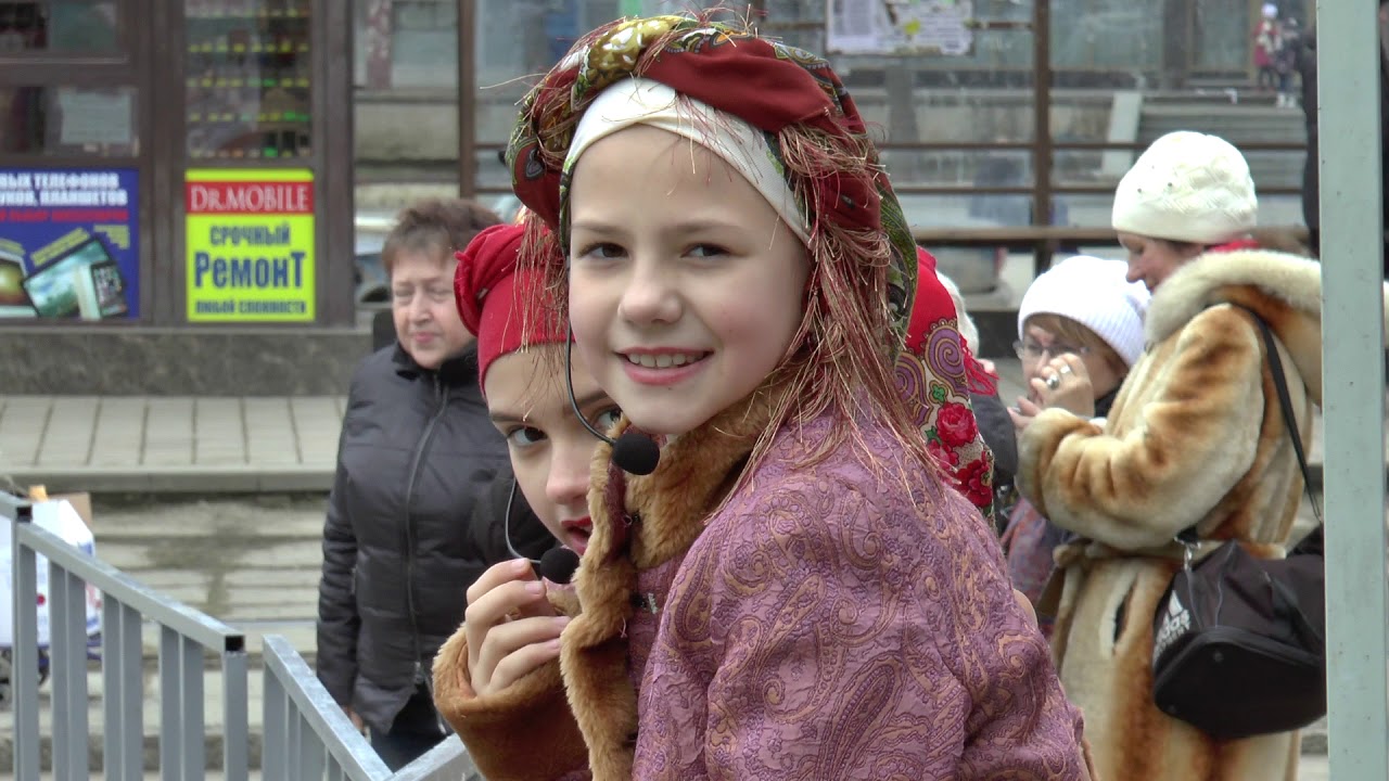 Масленица в микрорайоне Белая Ромашка в Пятигорске - 2018