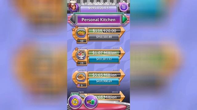 Diner Dynasty Gameplay - AN IDLE GAME,MAKING FOOD! смотреть онлайн