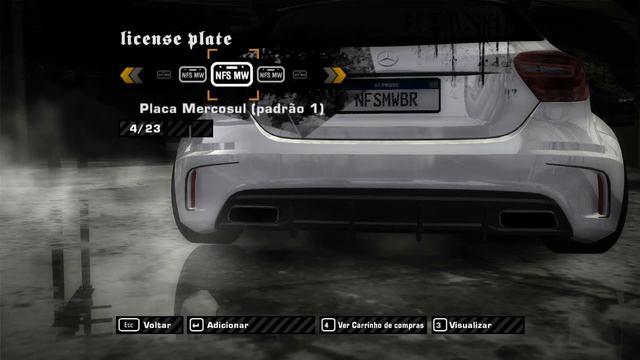 NFS Most Wanted Brasil Anniversary Edition - Mercedes-Benz A45 AMG Customization & Test Drive