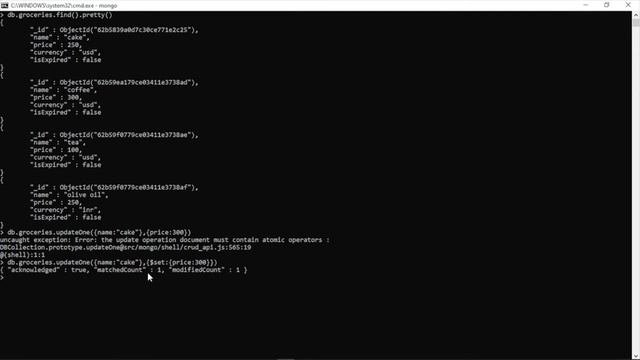 Using updateOne and updateMany - 08 | MongoDB Tutorial for Beginners смотреть онлайн