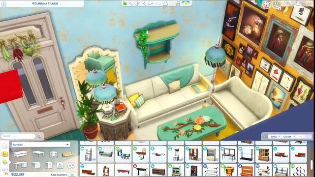 Psychic's Apartment | The Sims 4 Paranormal Stuff Pack | Speed Build | NO CC смотреть онлайн