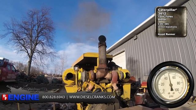 Caterpillar® 3412 Good Runner (CT3412EC-2913083YW) смотреть онлайн
