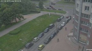 Вид на гостиницу Park-inn (Прибалтийская), Санкт-Петербург