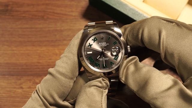 Обзор часов Rolex Datejust 41 Wimbledon 126300 I Cамый спортивный классический Ролекс! смотреть онлайн
