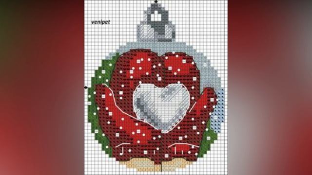 Новогодние узоры для вязания жаккарда и вышивки!!! СХЕМЫ часть -1❄❄❄ смотреть онлайн