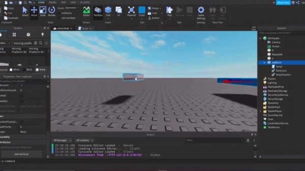 How to Make a Moving Platform That STICKS to the PLAYER in Roblox Studio | Roblox Studio Tutorial