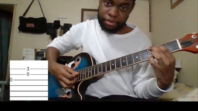 Accompaniment Guitar Tab Lesson смотреть онлайн