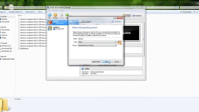 How to install Bitnami WordPress using Virtualbox смотреть онлайн