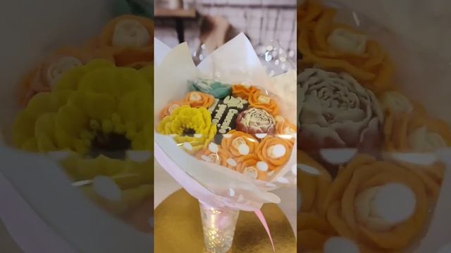 Шоколадный букет. Сладкий подарок. смотреть онлайн