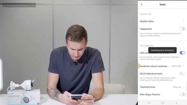 EZVIZ H3 valvekaamera arvustus + valge ja pimeda aja testid смотреть онлайн