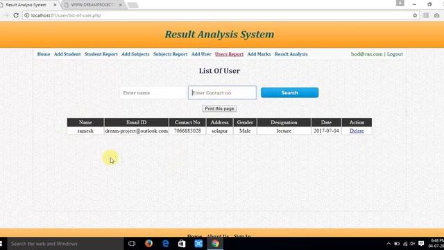 Result Analysis System | Marks Analysis | College Project смотреть онлайн