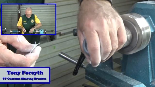 Making The Lime Cocktail Shaving Brush with a twist and a Hand Tied Luxurious Rhodium Knot смотреть онлайн