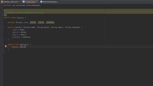 Android Studio App Development | Adding the Contact List | Part 3 смотреть онлайн