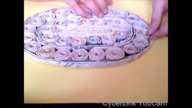 Newspaper craft idea | Newspaper table for decoration смотреть онлайн