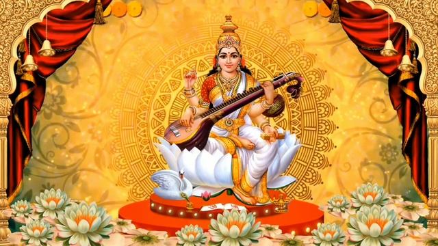 Saraswati Mantra : Om Aim Saraswati Namah 108 Times | ॐ ऐं सरस्वत्यै नमः смотреть онлайн