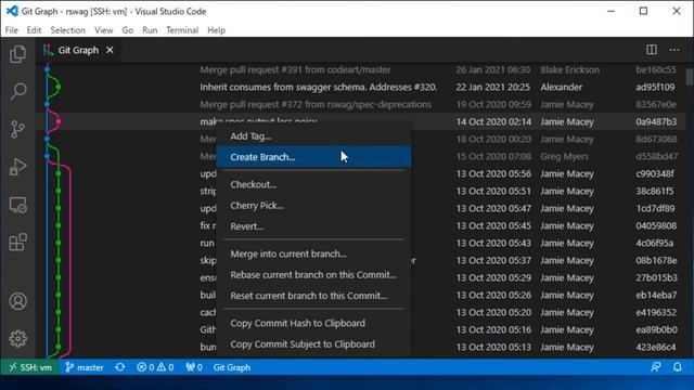 vscodeでgitのlogを見るのに便利なgit-graphを紹介します смотреть онлайн