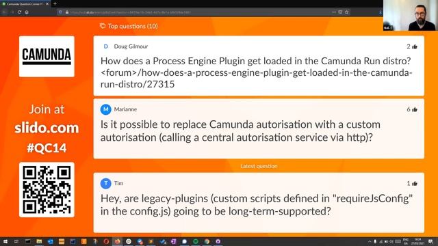 Camunda Question Corner #14 - Community's Choice смотреть онлайн