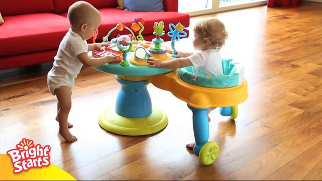 Кумедний зоопарк Bright Starts Zippity Zoo 3-in-1 Around We Go смотреть онлайн