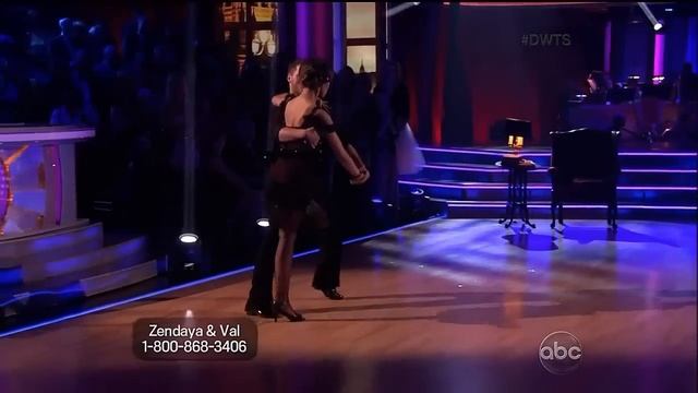 Zendaya Coleman & Val Chmerkovskiy w Maksim & Anna - Argentine Tango - Week 5 смотреть онлайн