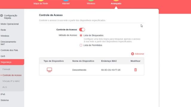 Controle De Acesso Wi-Fi MERCUSYS MR30G