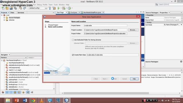 java CRUD orientado a objetos postgres смотреть онлайн