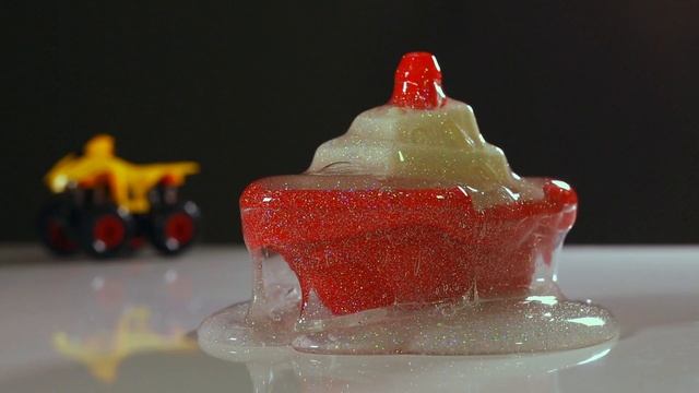 Лизун (слайм) и игрушки! смотреть онлайн