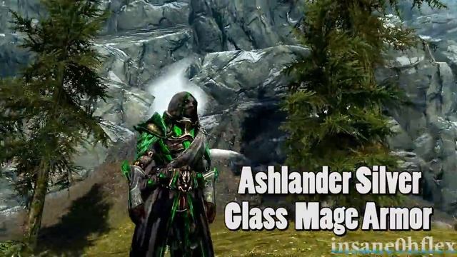 Skyrim Mod Feature #3: Glass and Daedric Mage Armor смотреть онлайн