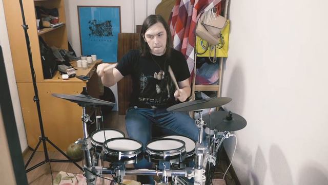 МУЛЬТИФАНДОМ - Жара (home drum cover MFD) смотреть онлайн