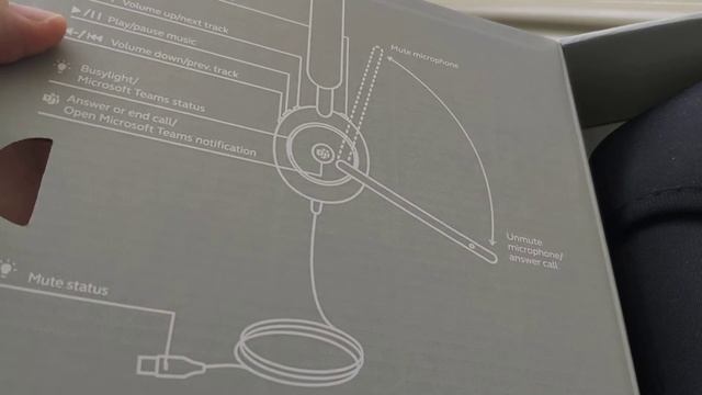 Распаковка гарнитуры Jabra Evolve2 40 смотреть онлайн