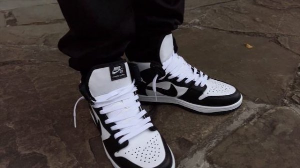 HOW TO LACE NIKE DUNK HIGH / Nike Dunk High lace style tutorial