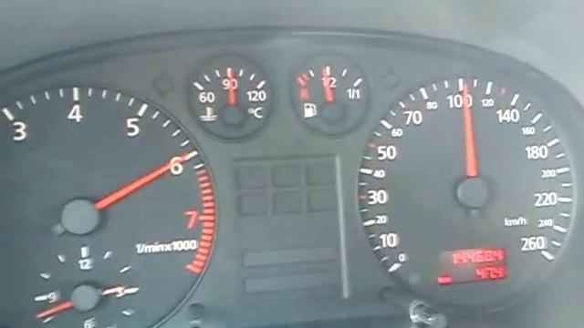 Audi A3 1.8T 0-160 km/h смотреть онлайн