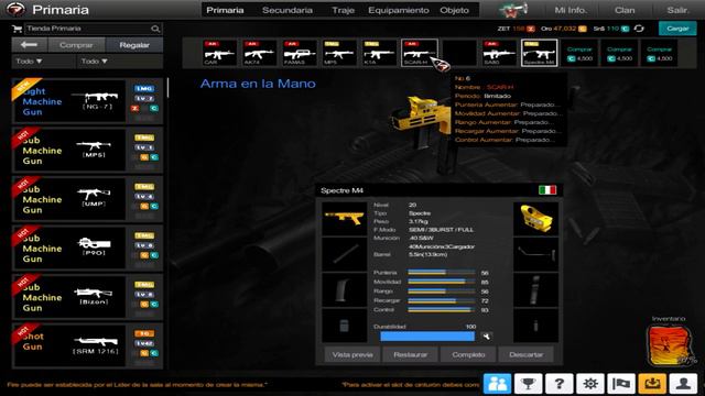 CUENTA NIVEL 60 CON PARTES DORADAS MAC GOLD MAC SILVER M79 SILVER CLASICA l Operation7 смотреть онлайн