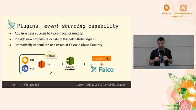 Falco to Pluginfinity and Beyond - Leonardo Grasso & Jason Dellaluce, Sysdig смотреть онлайн