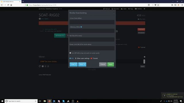 Overclocking on Hive OS! смотреть онлайн