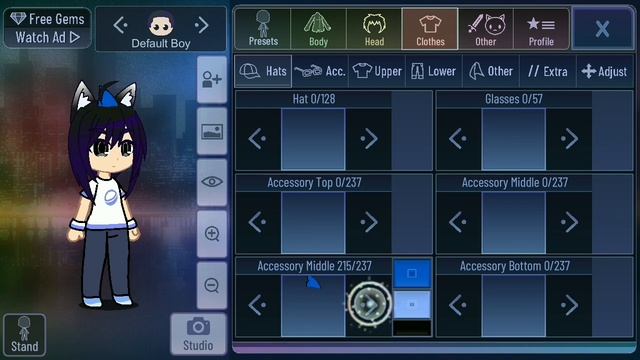 Создание персонажей от лисички в Gacha Club #0 выпуск (Мои ос) смотреть онлайн