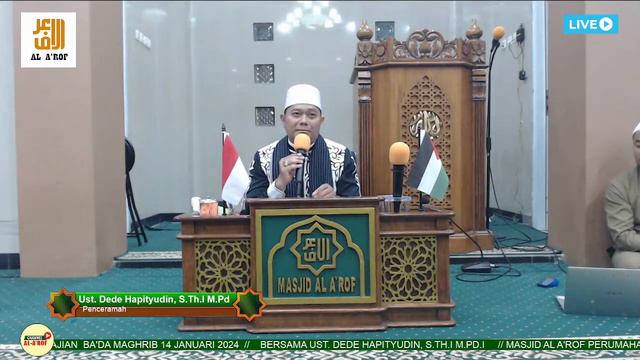 LIVE TA'LIM BA'DA MAGHRIB // KAJIAN TAFSIR // UST. DEDE HAPITYUDIN, S.Th.I, M.Pd смотреть онлайн