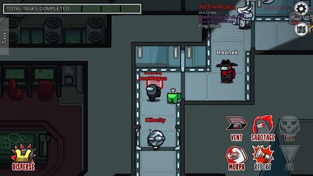 AMONG US but a Vampire SCARES me! смотреть онлайн