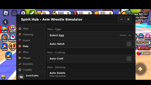 Arm Wrestle Simulator Script No KEY-SYSTEM For Mobile & PC The Best Script (Roblox) смотреть онлайн