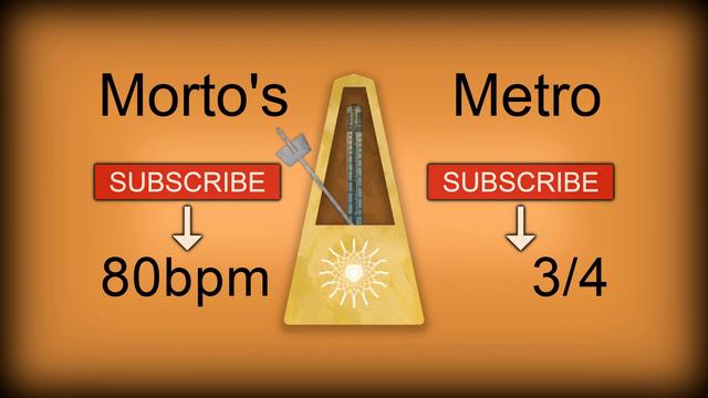 80bpm 3/4 Metronome Woodblock (12 minutes) смотреть онлайн