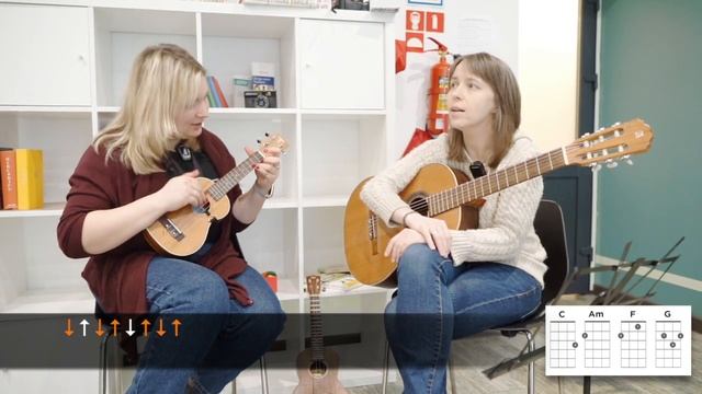 Гитара для всех / РАЗБИРАЕМ ДВЕ ПЕСНИ НА УКУЛЕЛЕ смотреть онлайн