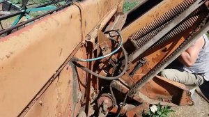 Ремонт наклонной камеры комбайна НИВА СК 5