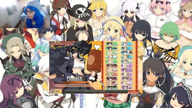 Senran Kagura: Bon Appetit - Picking a Character!! смотреть онлайн
