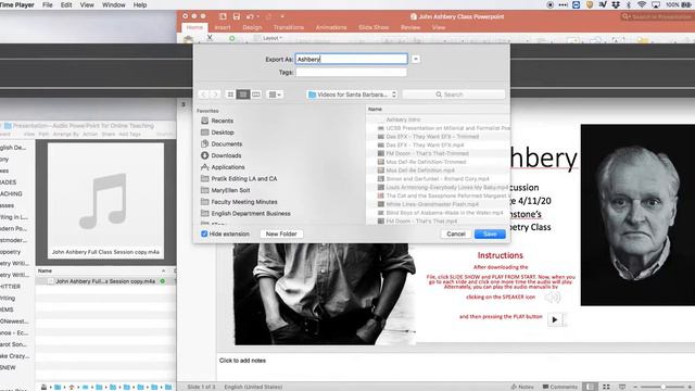 Making PowerPoint with Audio Presentation Tony Barnstone смотреть онлайн